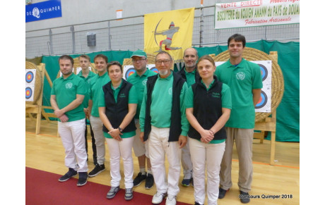 Nos archers super à Quimper 