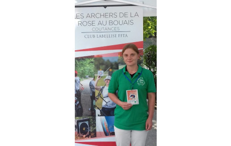 Virginie malgré la souffrance à Coutances